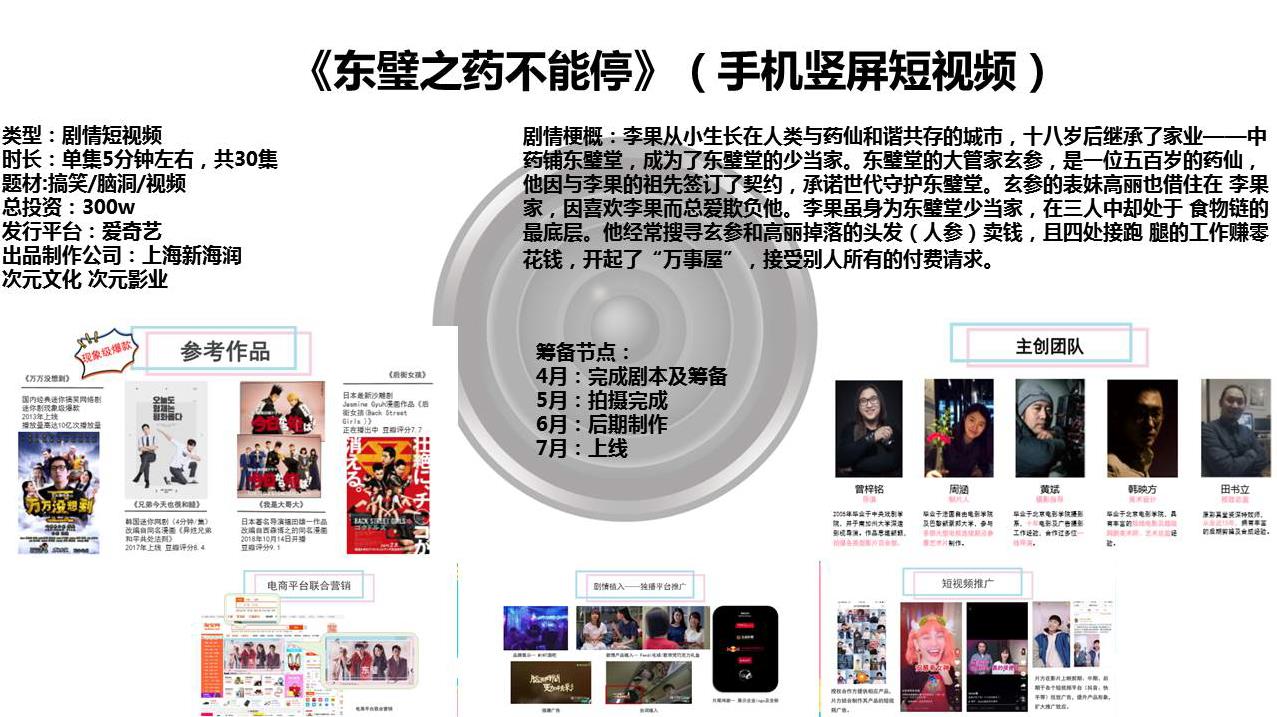 《左壁之药不能停》项目资料